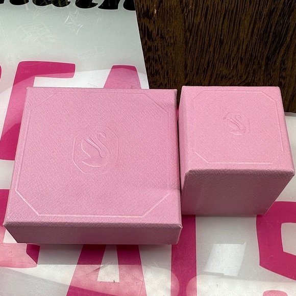 Swarovski Jewelry - Swarovski Pink Jewelry Boxes